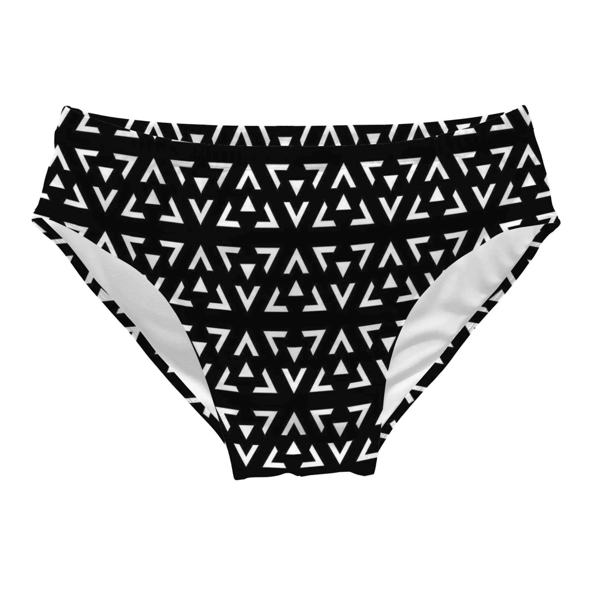 Geometric Swim Trunks Quick-drying Breathable Non-slip Men's Triangle Trunks Water Sports Surfing Fitness Minimalist Swimwear