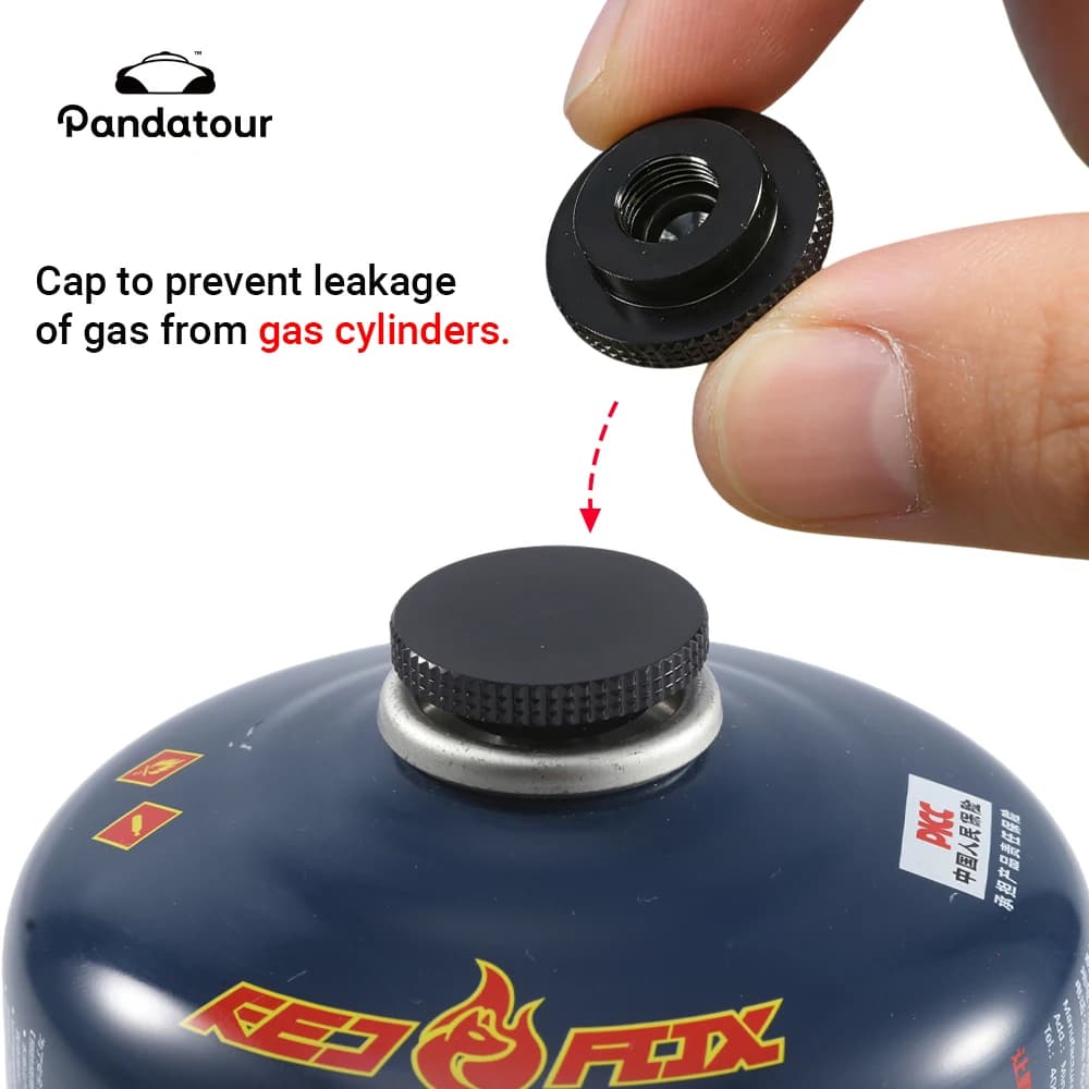 Anti-loss cap for Tank Gases from Camping Pandatour, Gas Liquefied Connection Line Block, Gas Tank Stop, Exterior Stove