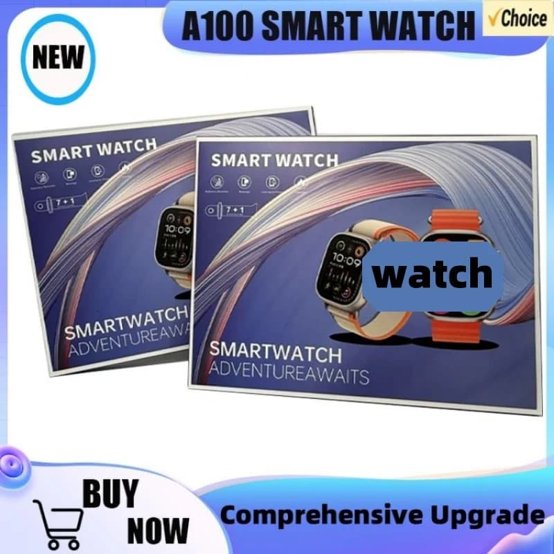 Smart Watch con schermo Full Touch HD 2.08" 49mm Supporto NFC Ricarica magnetica Chiamate Bluetooth Salute e fitness Tra