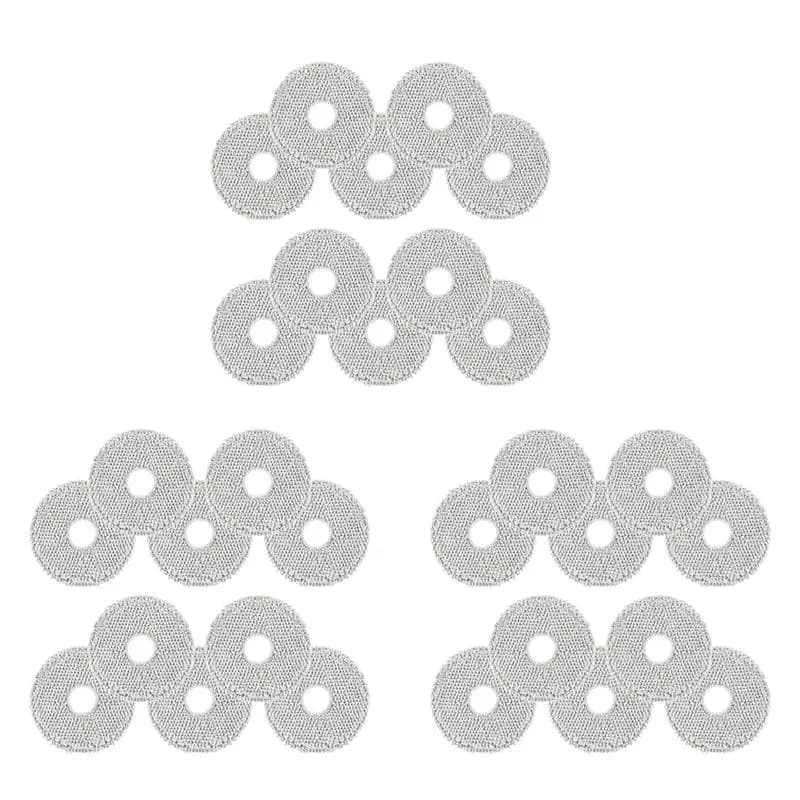 A53Q-Pack Of 30 Mop For Dreame L10s Ultra/L10s Pro Ultra/L20 Ultra/L10s Pro Ultra Heat/ X10+ Vacuum Robot, Washable