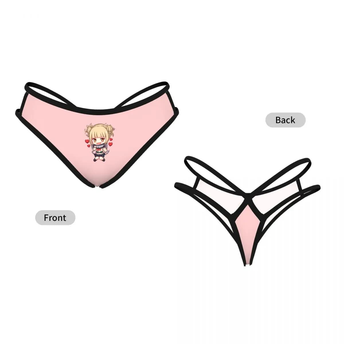 G Strings Funny Low Waist Sexy My Hero Academias Anime Panties Womens Underwear Soft Underpants Women's