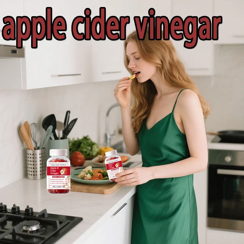 1 bottle of gummy candies for beef vinegar to supplement vitamins, regulate blood sugar, promote digestion, help metabolism
