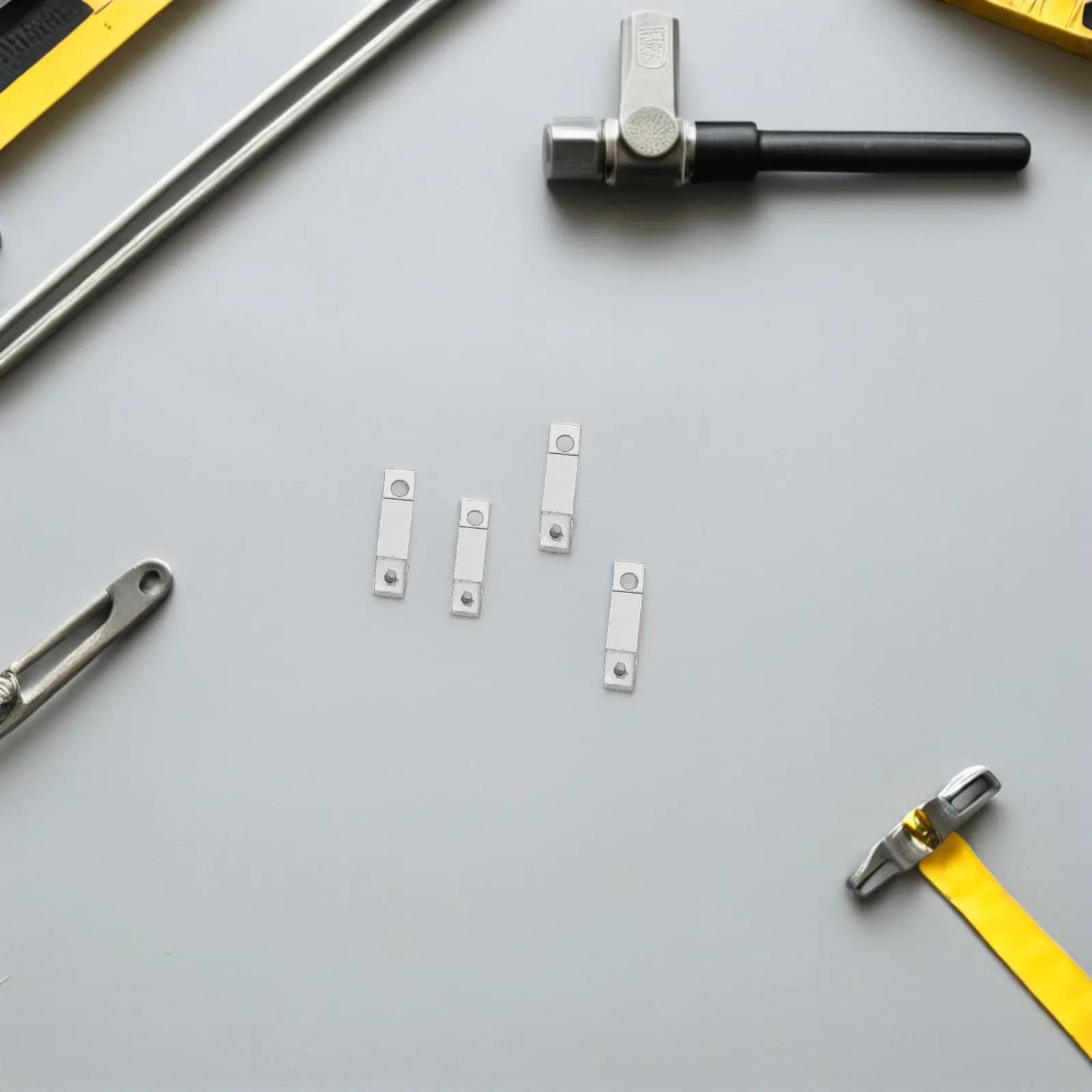 6Pcs Clock Pendulum Suspension Springs Metal Repair Parts for Mechanical Floor Wall Mantelpiece Clocks Noise Reduction