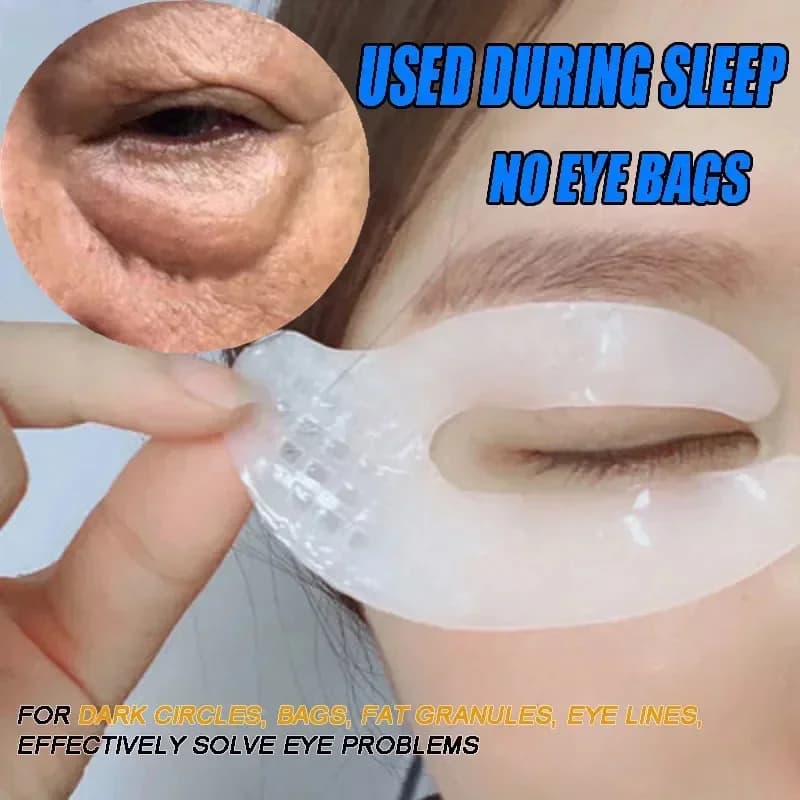 Collagen Eye Mask Rugs Remove Eye Patch Rassodante Lifting Dissolvency Thin Lines Hyaluronic Acid Moisturizing Lip Skin Care