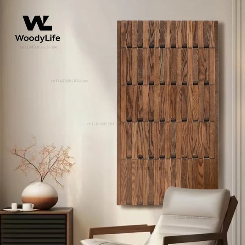 Piano Key Type Hanger Meter Box Block Hanger Beech Entrance Hanger Area Coat Rack