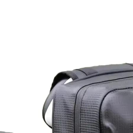 Electric Bike Saddlebag with Waterproof Hard Shell Construction and Reflective Strips for Low Light Conditions