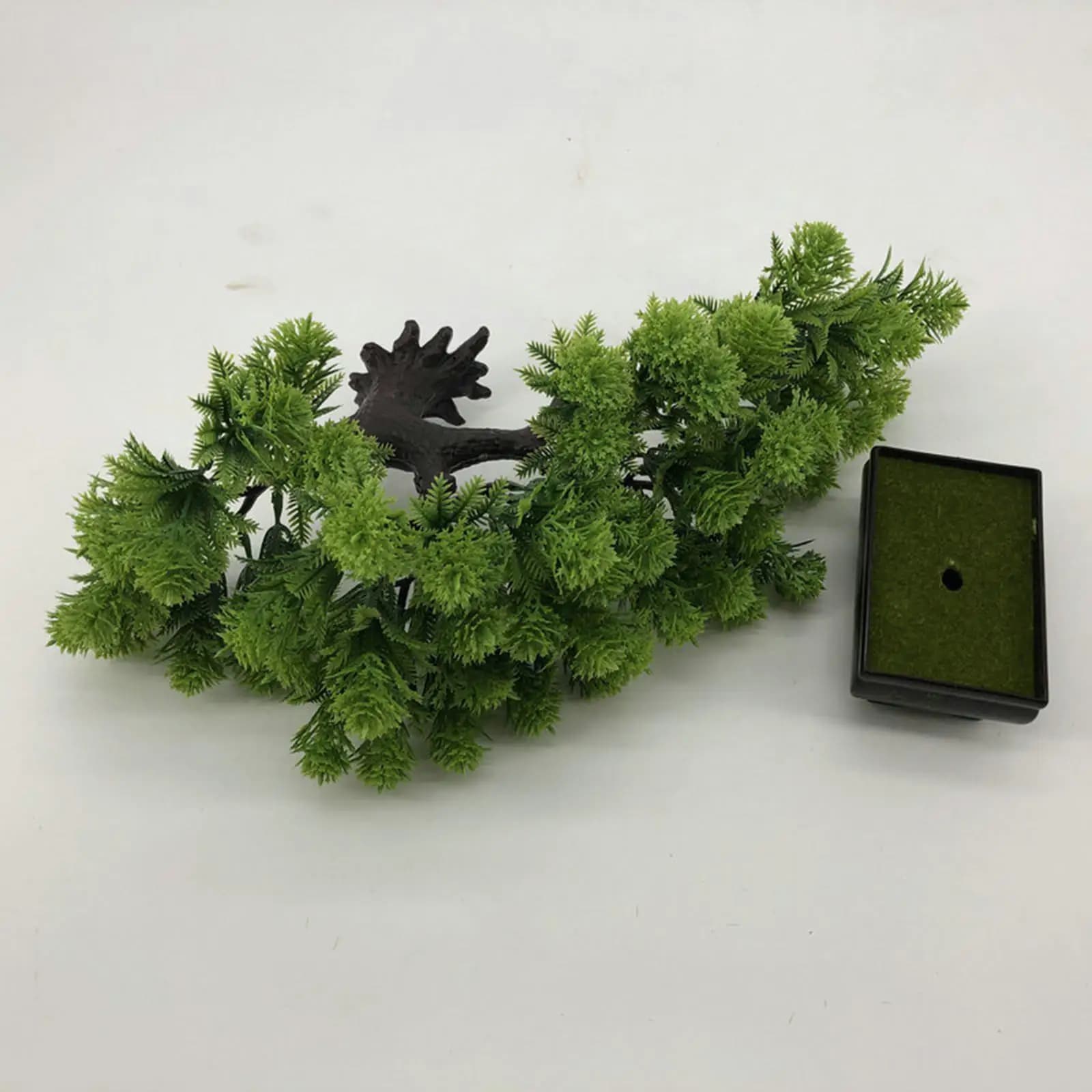 Artificial Potted Bonsai Green Plant Simulation Tree Desk Shelf Decoration for Indoor Housewarming Gift