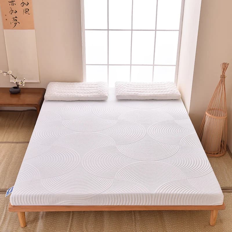3.1 inch Queen Memory Foam Cover, refreshing gel cover with removable cover, soft and pain-proof and breathable