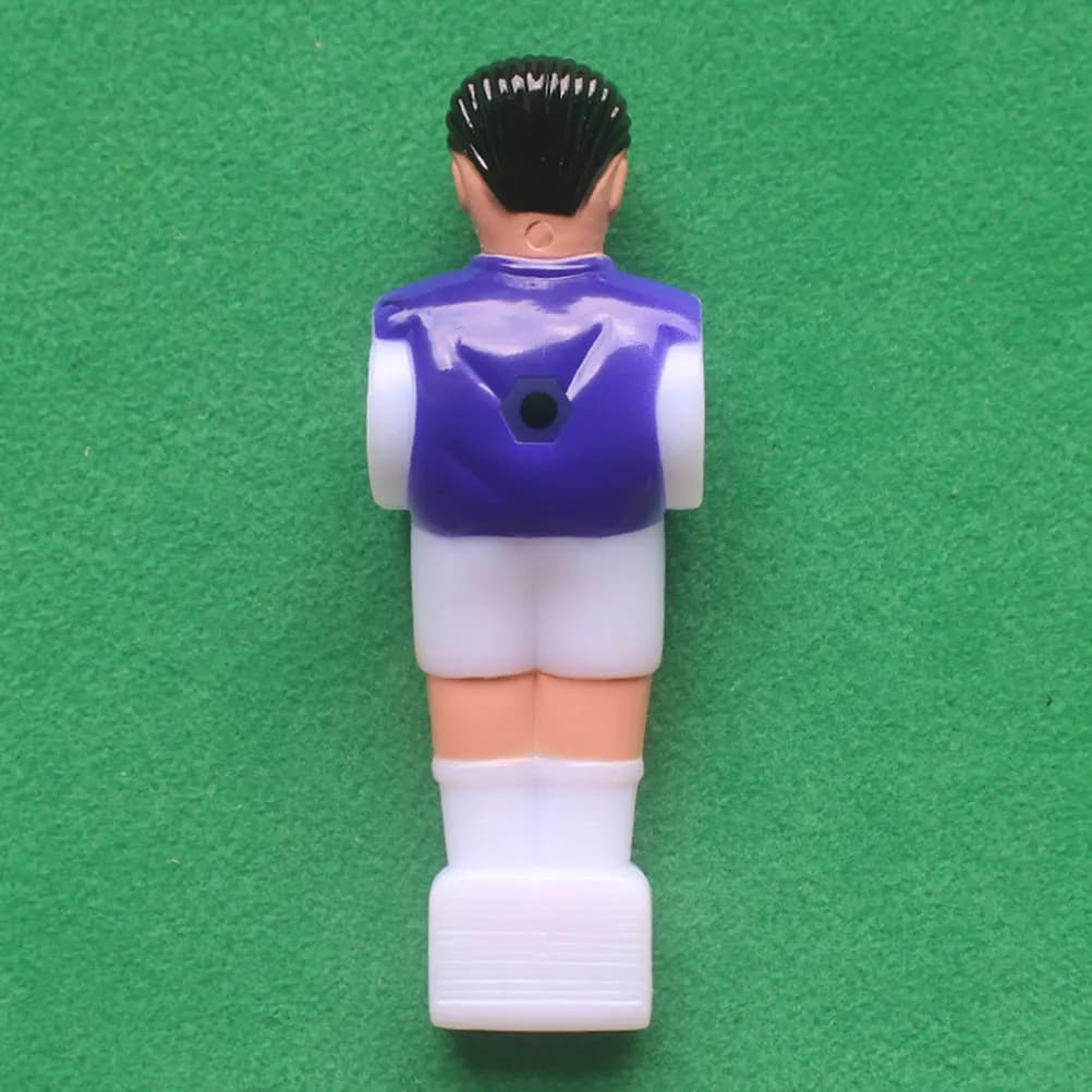 Set di 8 Giocatori di Calcio da Tavolo in Plastica, Stile Torneo, Accessori di Ricambio Compatibili con Tavoli Standard
