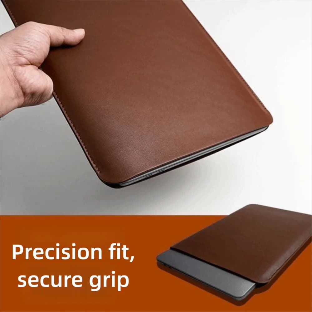 Custodia per Laptop da 13, 14, 15 Pollici in Pelle PU Impermeabile e Resistente agli Schizzi, Borsa per Notebook e Tablet per Lenovo Dell
