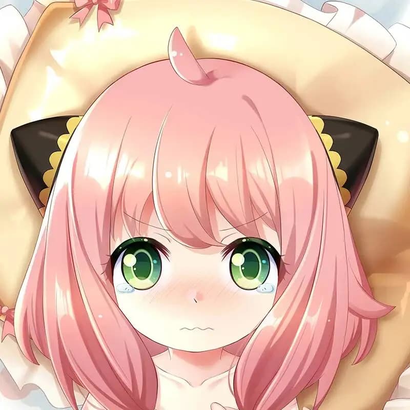 Federa per Cuscino Dakimakura di Anya da SPY×FAMILY, Copricuscino Anime per Letto, Regalo di Natale per Otaku