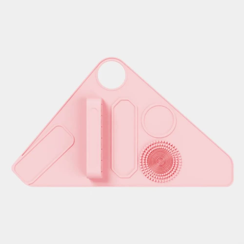 Professional Makeup Palette Mixer Durable Subzone Wrist Makeup Brush Holder Silica Gel Washable Makeup Brush Cleaner