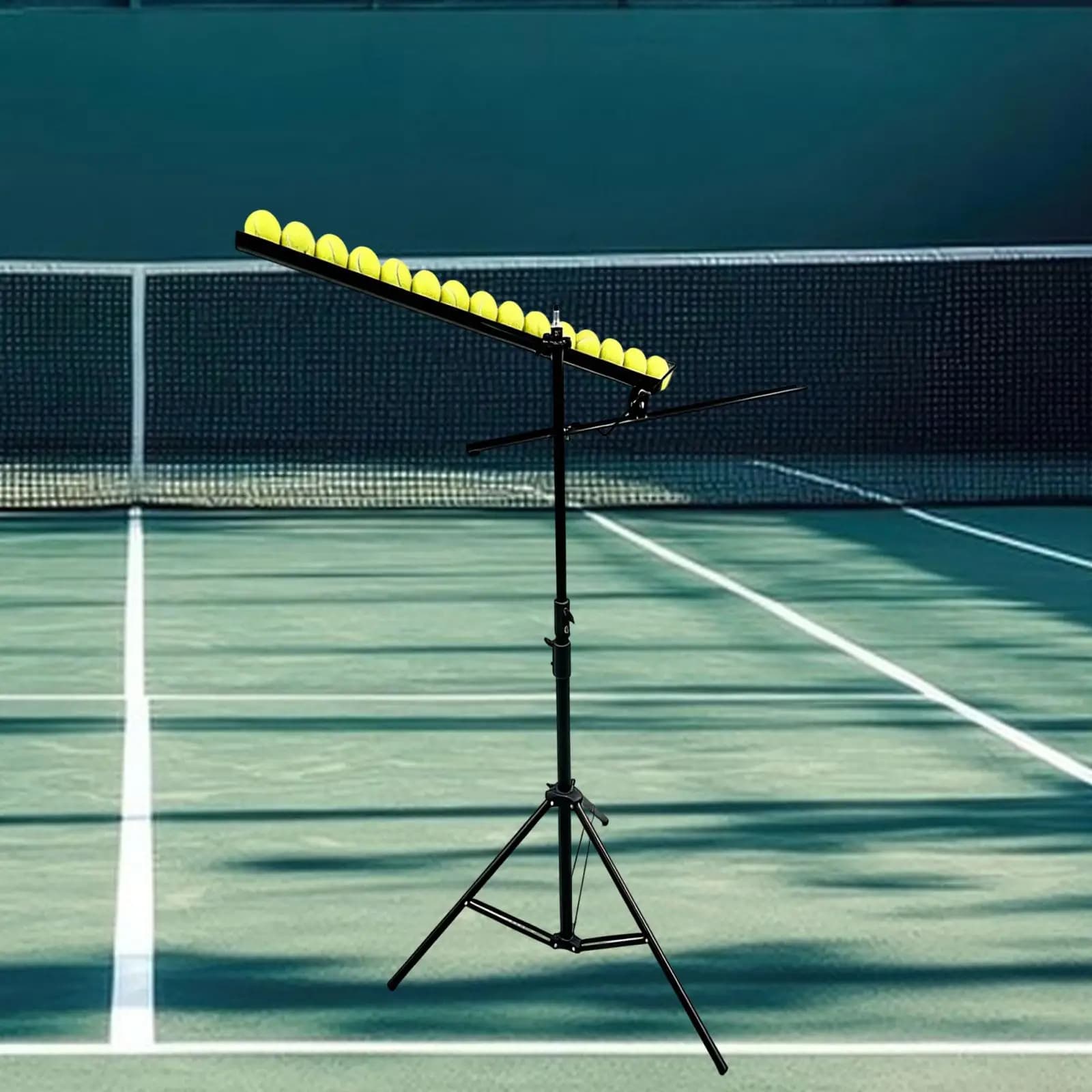 Macchina Lanciapalle da Tennis, Premium, Regolabile per Allenamento Domestico, Portatile e Pratica, Macchina per Servizio Tennis, Durevole