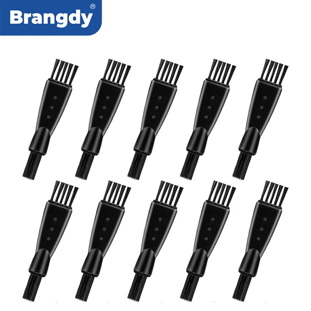 Brangdy Brush for Electric Shaver Brush for Cleaning Double Side Shaver Suitable for Rulebarba Haircutting Tools to Remove Hair Keyboard