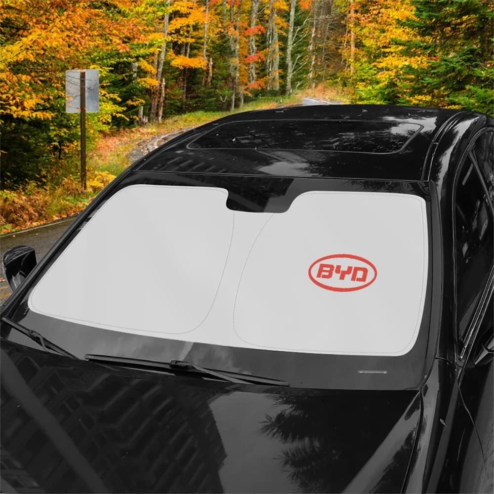 Summer Car Windshield Sun‑Proof Shade For BYD Atto 3 Seal Dolphin Han Tang Song Yuan Fold‑able UV‑Block Heat Reduction Visor Cov