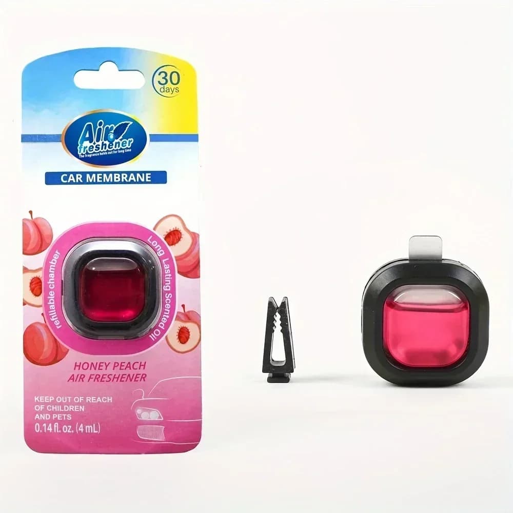 1PC Car Fragrance Auto Air Outlet Aromatherapy Clip with Essential OilAir Freshener Car Interior Odor Removing Fragrance Perfume