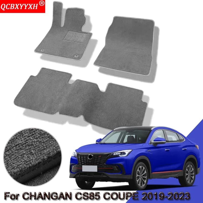 Tappetini per auto personalizzati per CHANGAN CS85 COUPE 2019-2023 Tappetini antiscivolo impermeabili Tappeti di protezione interna Tappeti Accessorio