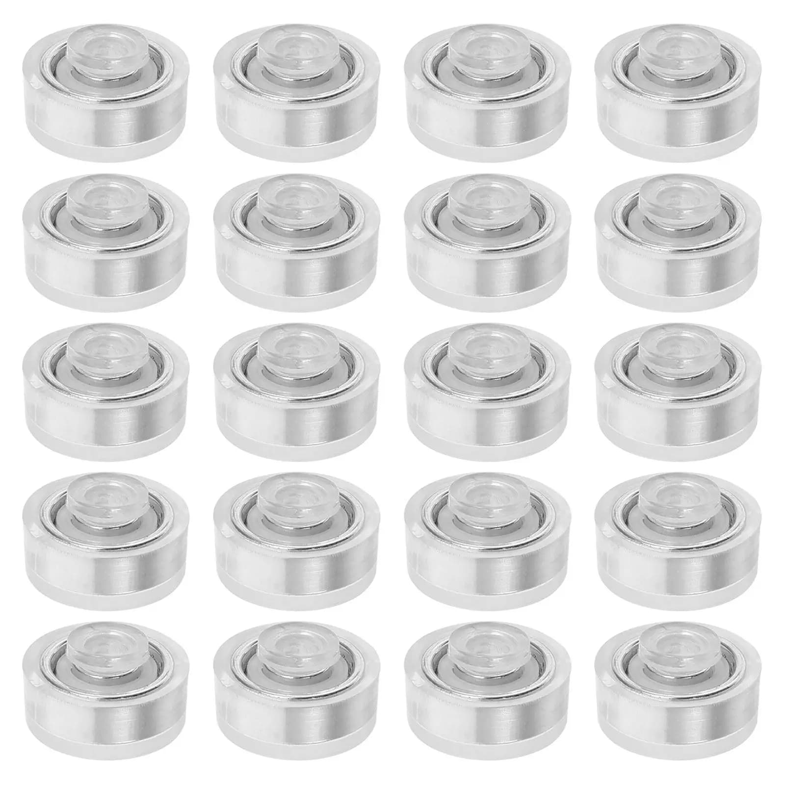 40 Pieces Rotating Bearings for Windmills, Base Swivels for Crafts Fai-da-te, Mini Ball Bearings Lisci for Artistic Creations Hand-made, Hair Stops, Jewelry Creation