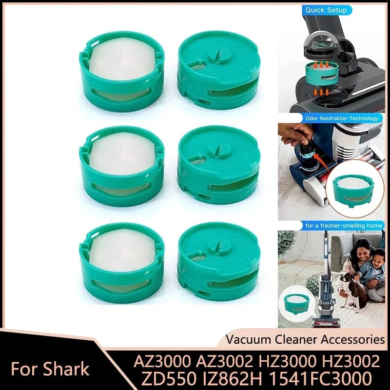 Nuovi accessori neutralizzatore di odori per Shark AZ3000 AZ3002 HZ3000 HZ3002 ZD550 IZ862H IZ562H Cordless Parti per aspirapolvere Filtro