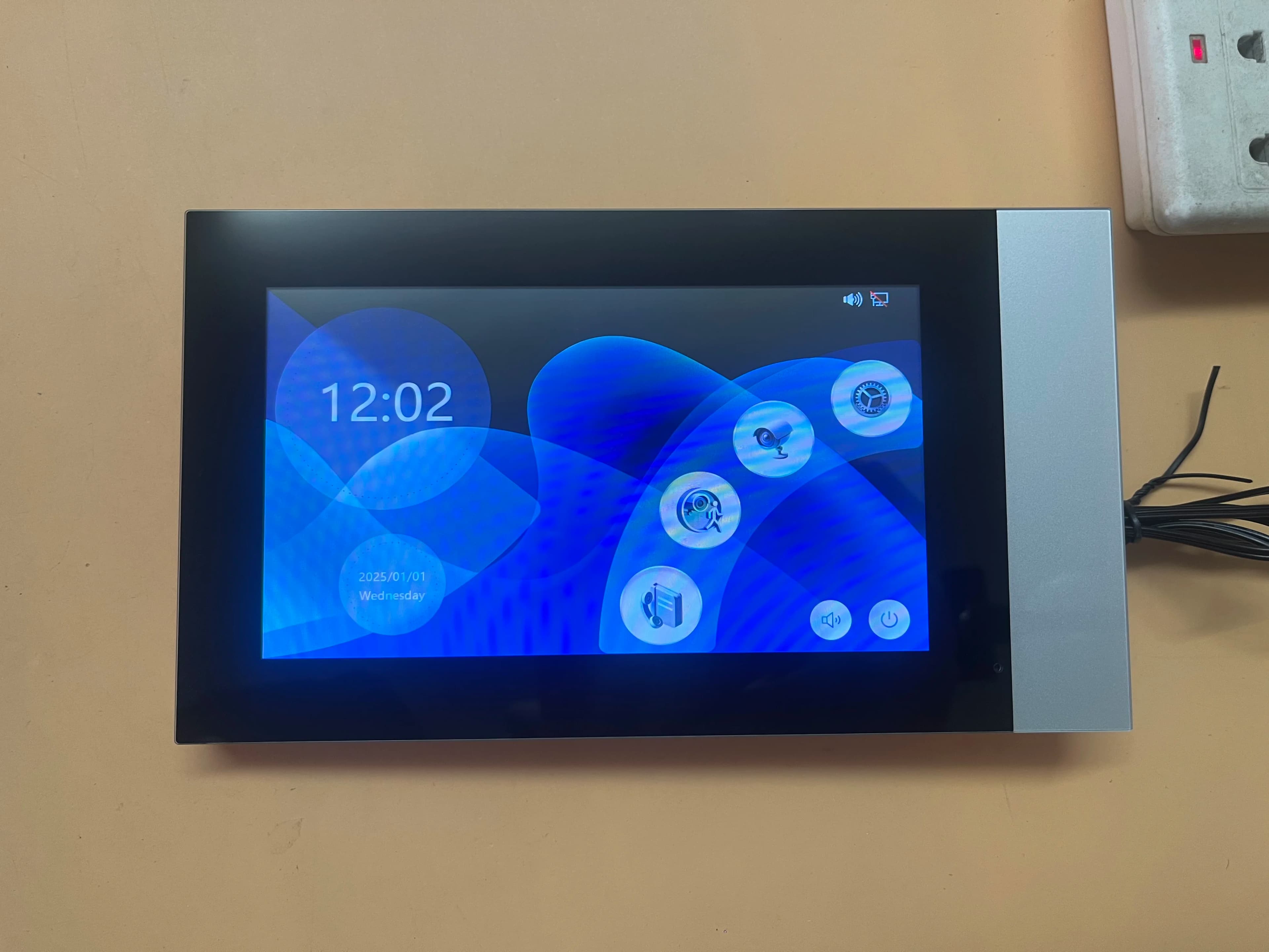 aggiungi Per 2 fili campanello telecamera appartamento videocitofono Tuya Smart 2 fili 7 Wireless WIFI Touch Monitor 1 pz