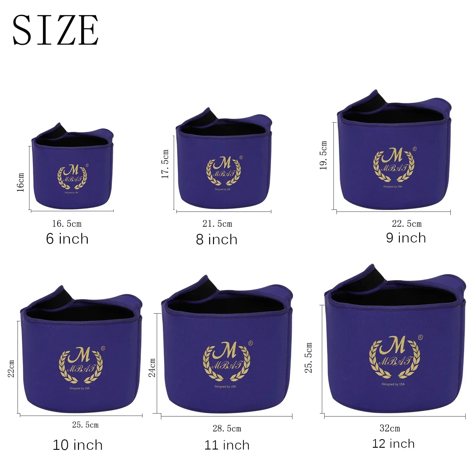 M MBAT Crystal Bowl Bag 6/8/10/11/12 Inch Purple Handbag Storage Bag Singing Bowl Professional Percussion Instrument Accessory