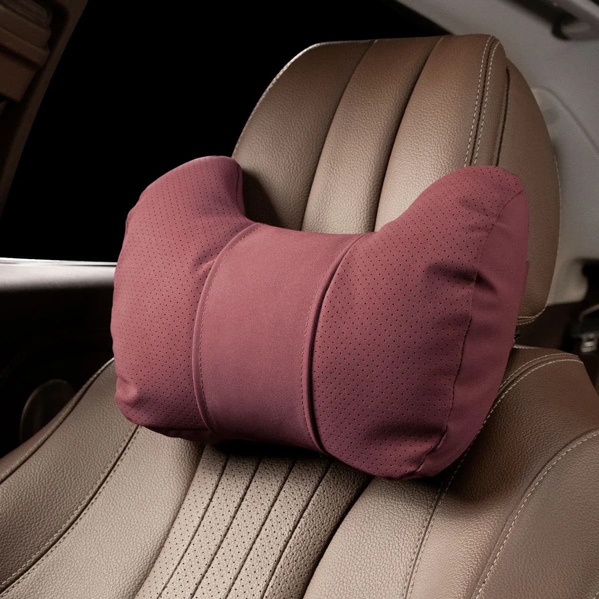 Car Neck Pillow Soft Comfort Auto Seat Waist Support Headrest Mat Travel Rest For Polestar 2 3 4