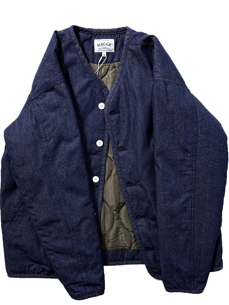 Thickened Cotton Denim Jacket M65 Mountain Series Hong Kong Style Men's V-neck Layering Jacket Warm Youthful Autumn Winter Ou...