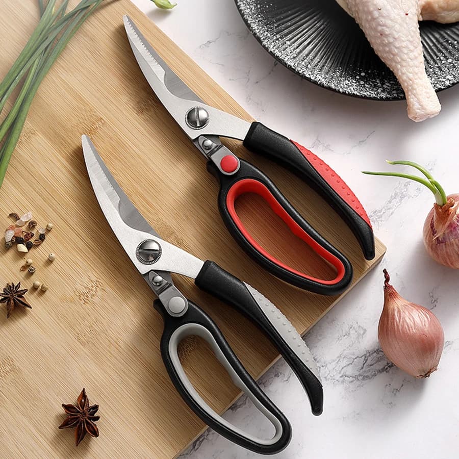 Forbici da cucina multifunzionali per alimenti, forbici per pollo e oca, potenti forbici per ossa di pollo, utensili da cucina multifunzionali.