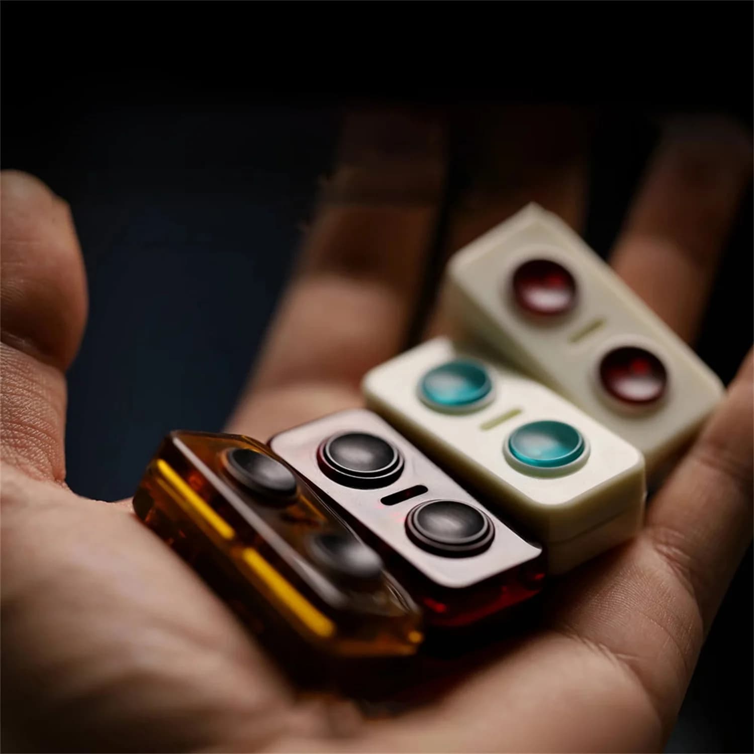 GAO STUDIO EDC MINI-SP Magnetic Mechanical Fidget Slider giocattoli antistress Office Fidget Spinner Toys