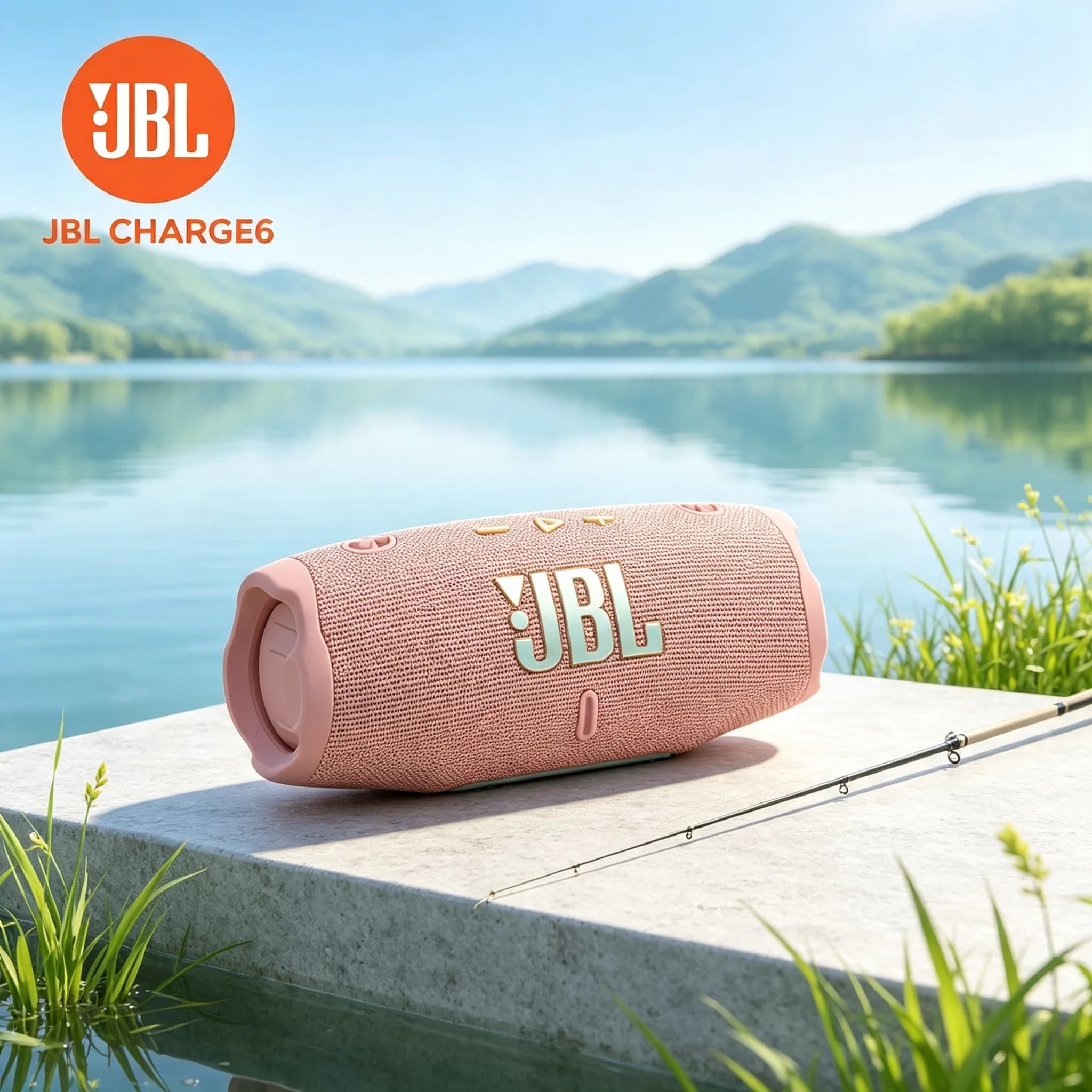 JBL CHARGE6 Outdoor Wireless Audio Speaker IP68 All Weather Design Built-in Power Bank Travel Camping Loudspeaker