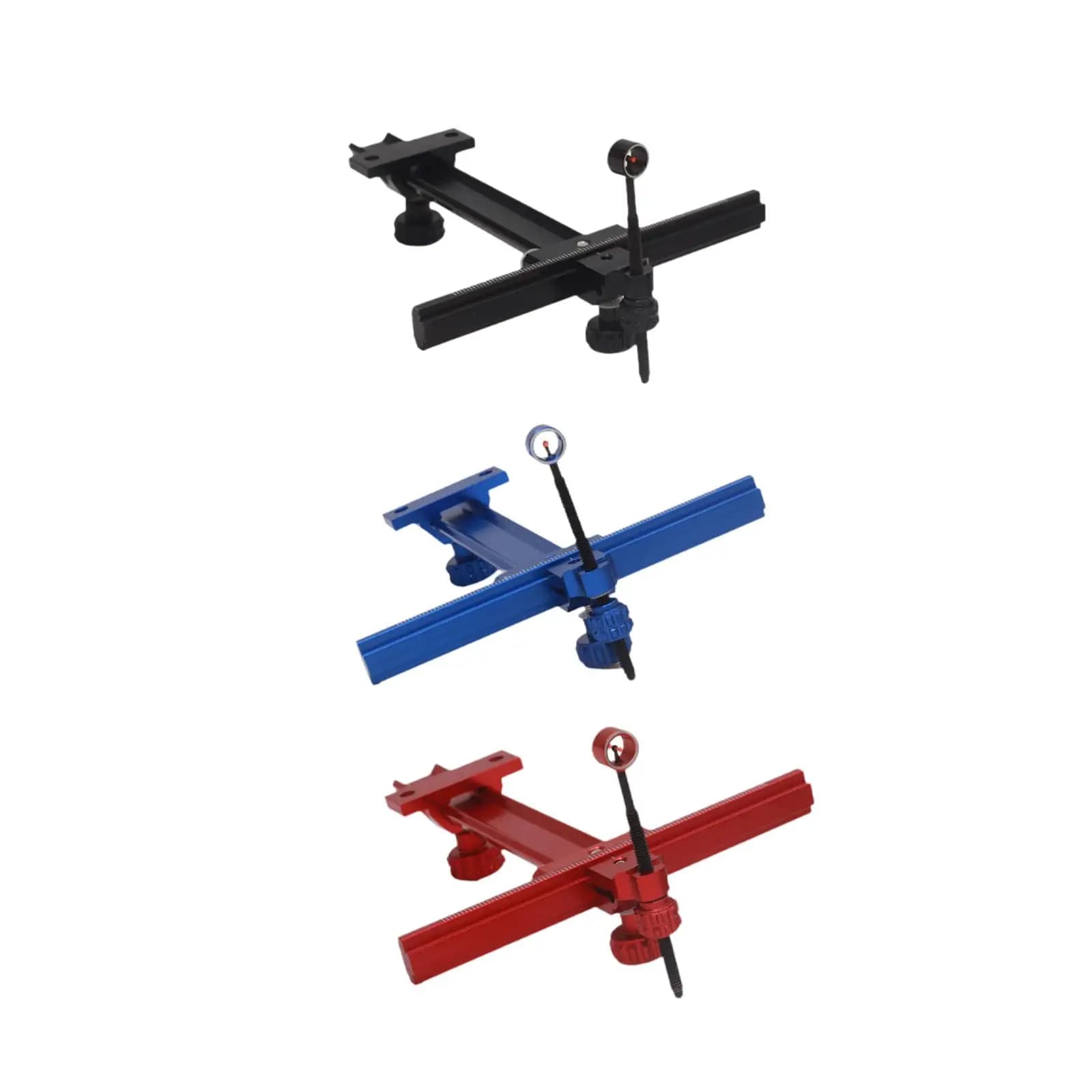 Archery Recurve Bow Sight with Scale Markings Aluminum Alloy Easy Installation Bow Aiming Point T Shape Target Archery Sight