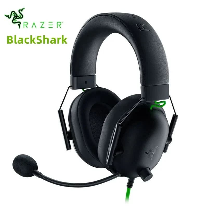 Razer BlackShark V2 X Wired Gaming Headphone Headset: 7.1 Surround Sound- Game For PS4,PS5, Nintendo Switch, Xbox