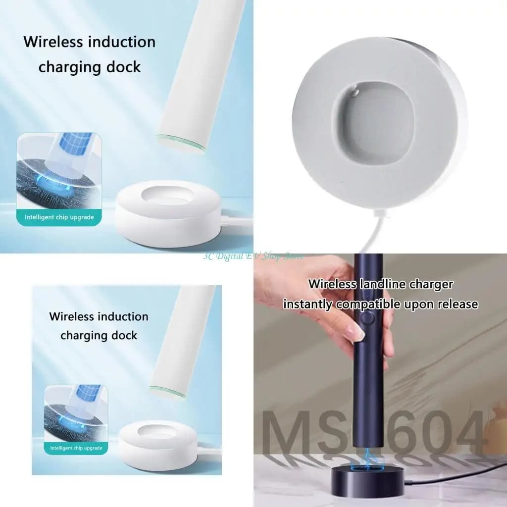 E74D Heat Resistant Rechargeable Electric Toothbrush Charger PC Built For T301 T302