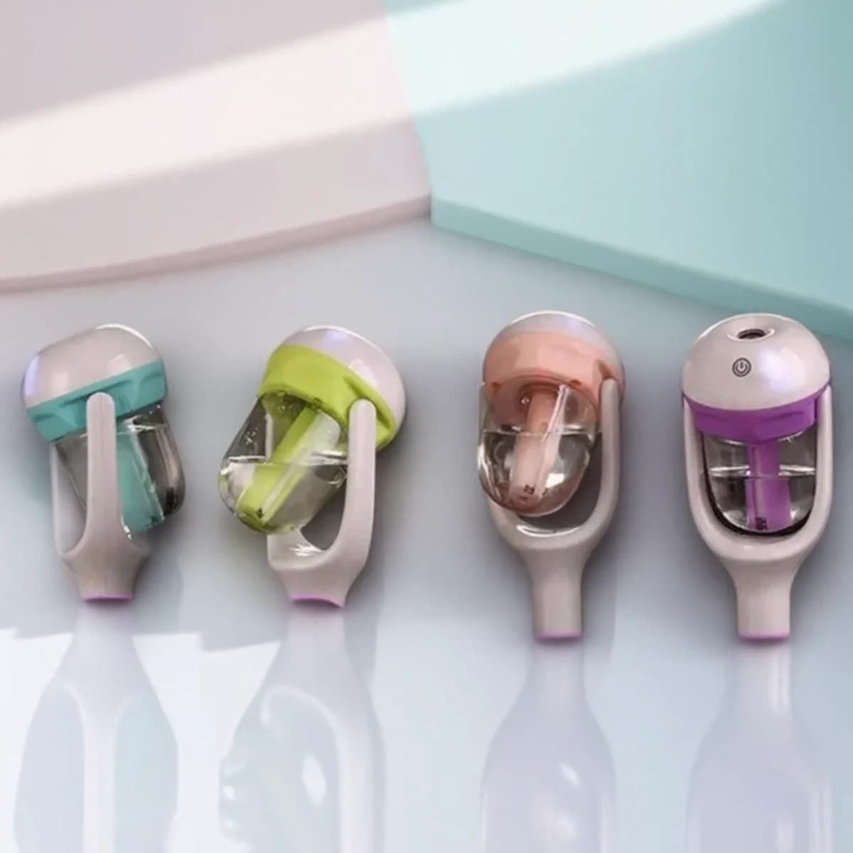 Mini Air Purifier Auto Diffuser Mist Maker Fogger Deodorant Humidifier for Interior Auto Aromatherapy Essential Oil Diffuser