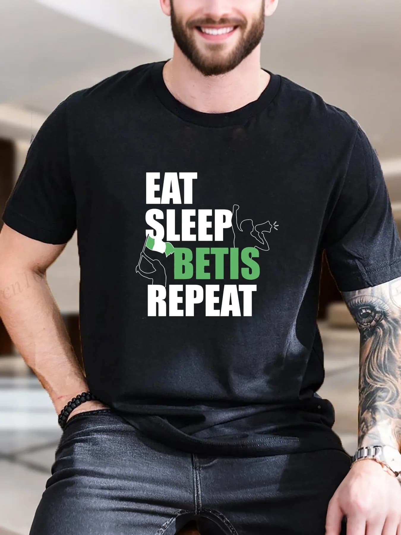 T-shirt a maniche corte stampata da uomo di nuova moda di arrivo 100% cotone morbido traspirante casual elegante design da equitazione alla moda Fa