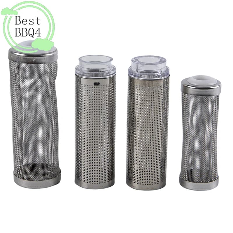 Filtro di Ingresso per Acquario BBQ4, Rete in Acciaio Inox, Accessori per Filtrazione Acquario, Copertura Prefiltro