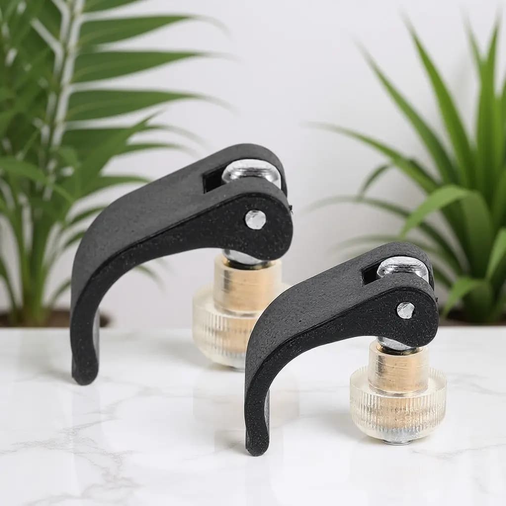 2 Pieces Spare Parts Clip for Outdoor Block Trekking Stick, Nylon Lightweight and Portable for Climbing, Hiking, Walk Stick