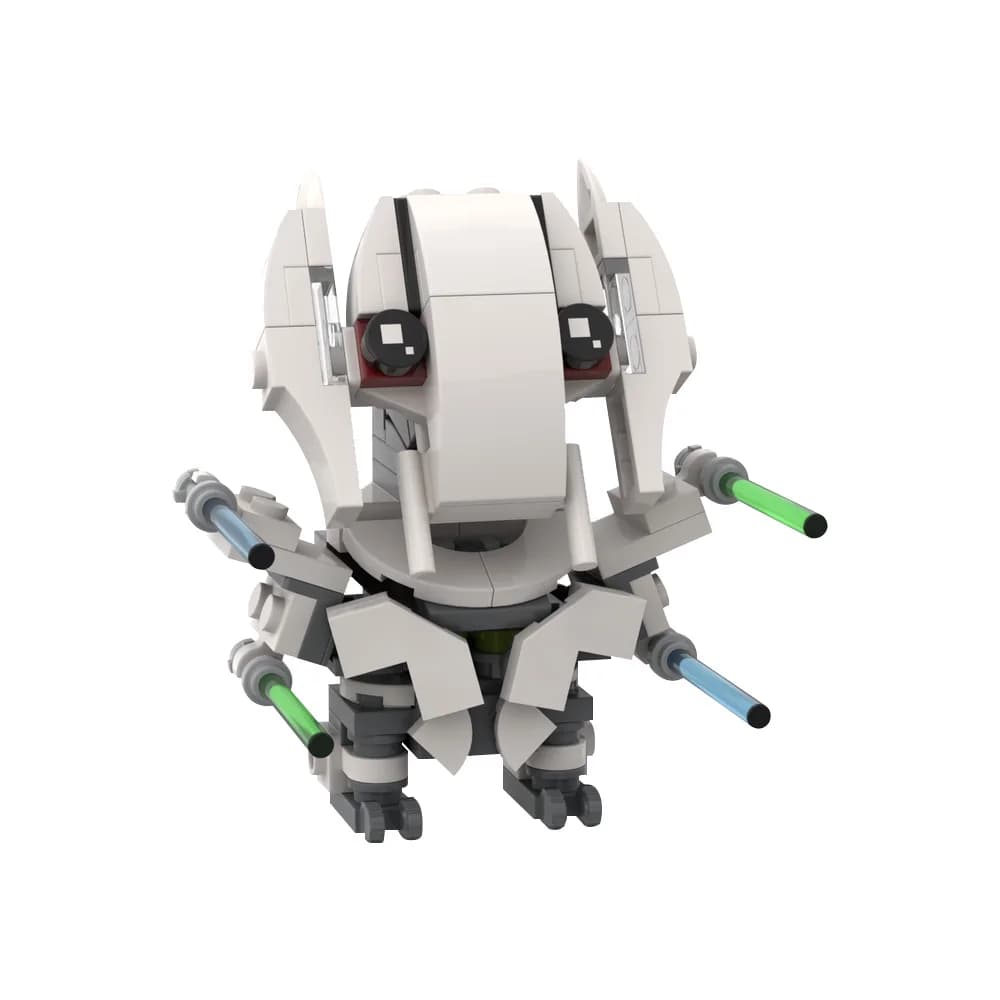 MOC Space War Generale Grievous Building Blocks Modello Generale Grievous Army Commander Creativo Mattoni fai da te Giocattoli Regalo di compleanno per bambini