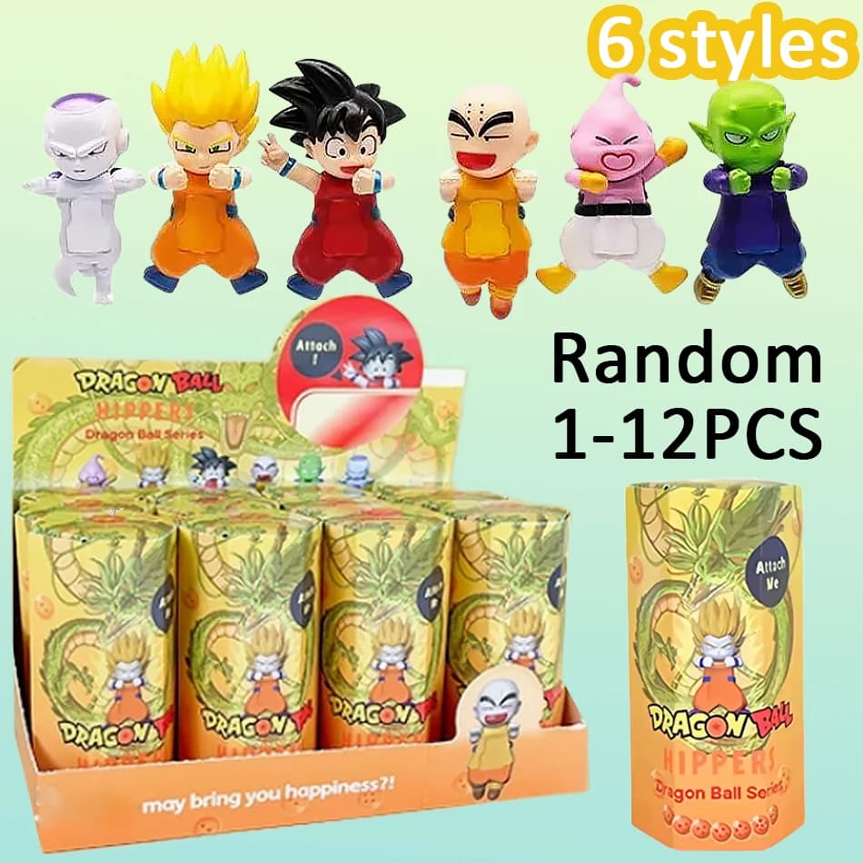 Sunny Angel Dragon Ball Hippers Figure anime decorative Ornamenti Bambole Fan Bambini Regali di compleanno di Natale Casuale 1-12 pezzi