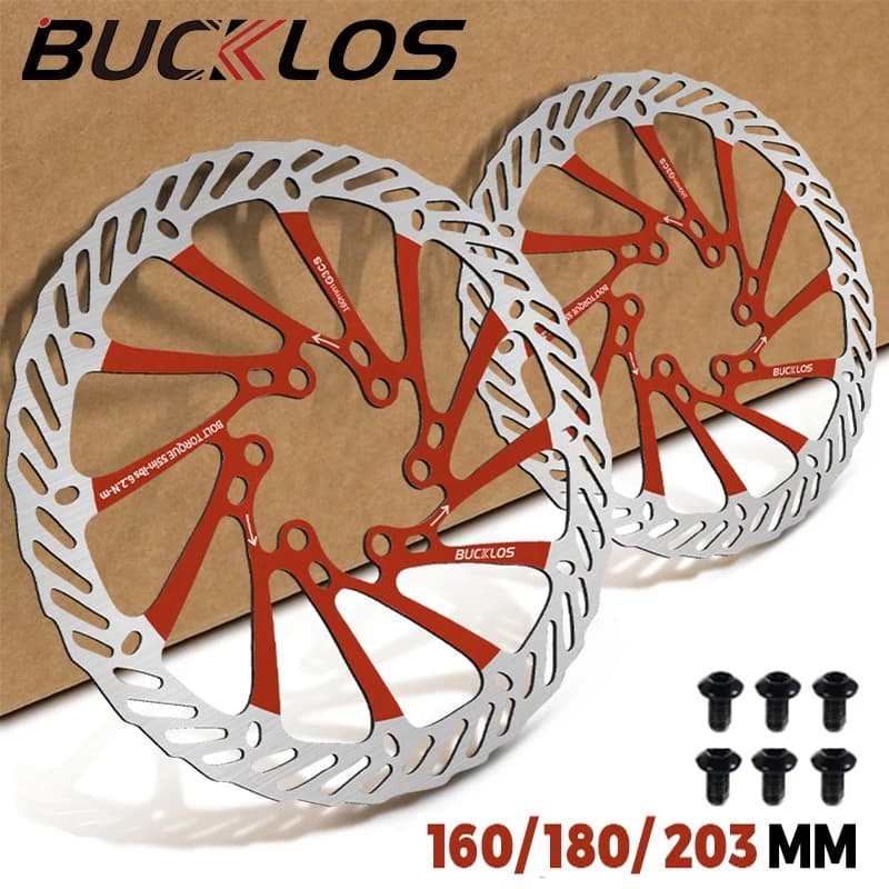 BUCKLOS Rotore Mtb 160MM 180MM 203MM G3CS Durevole Bici Freni Idraulici Rotore Ad Alta Resistenza MTB Strada Freni Idraulici Parte Della Bici