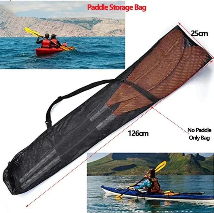 Borsa portatile per kayak Paddle Board Sup Paddle Storage Borsa a rete riutilizzabile Borsa a rete resistente allo strappo Borsa tote resistente all'usura