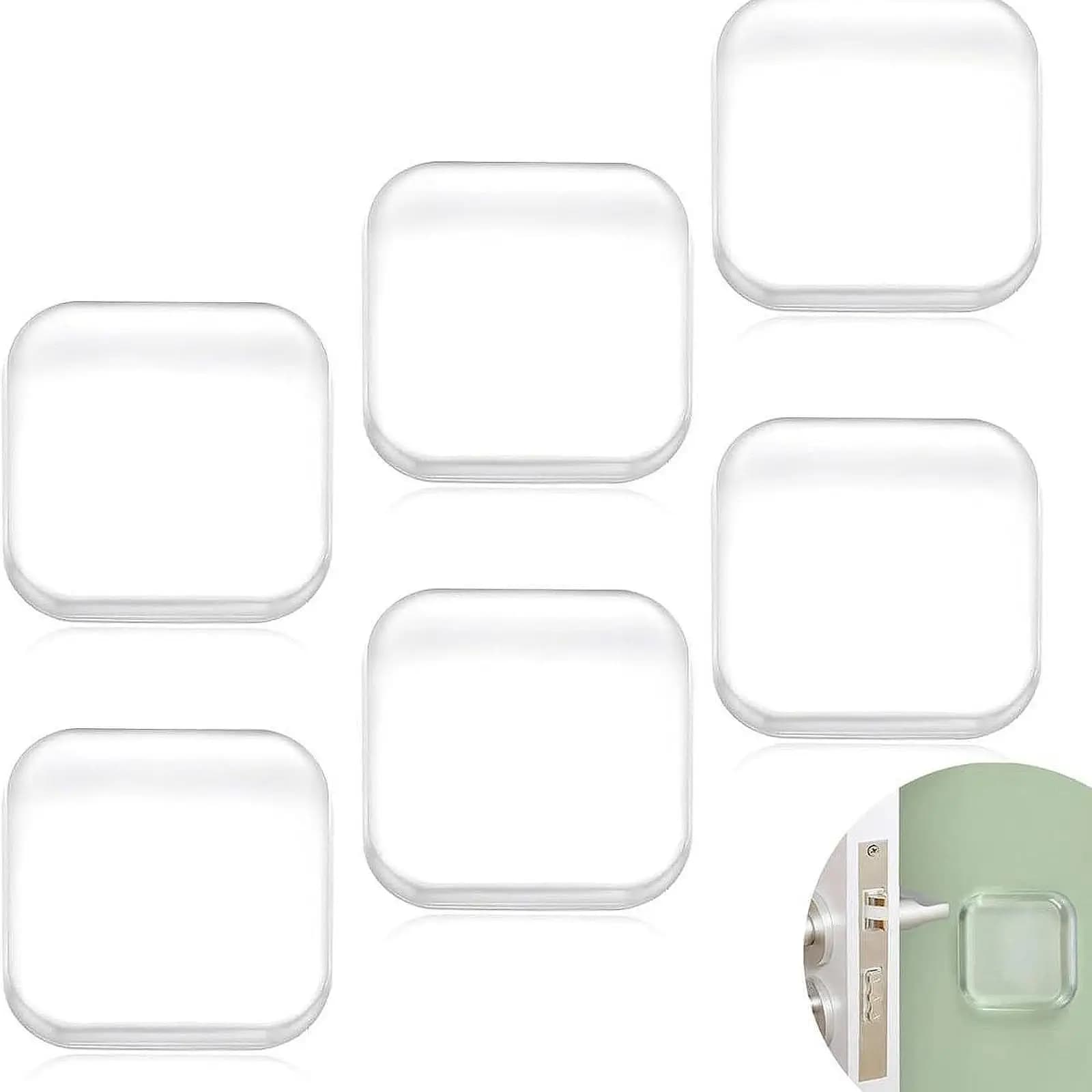 6Pcs Door Stoppers Wall Protectors Door for Fridge Household