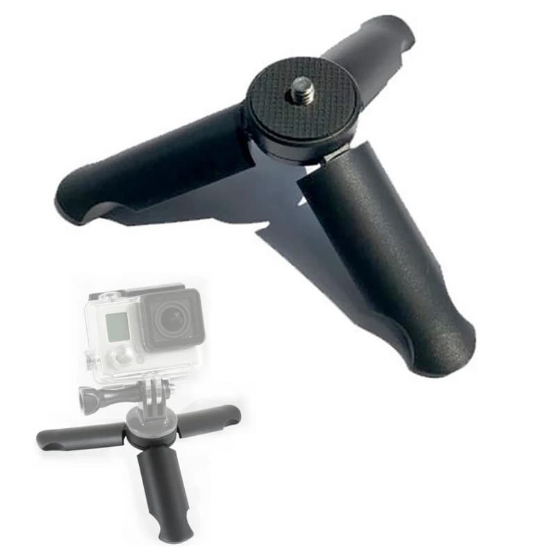 Mini Foldable Portable Tripod Table Tripod Stand for Tripod Handle for Gopro for Micro Single Camera and Sports Camera