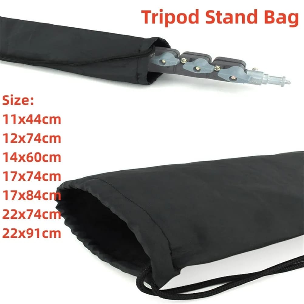 Borsa con coulisse da 44-91 cm per microfono, treppiede, supporto per luce, ombrello, custodia salvaspazio per il trasporto di supporti per altoparlanti