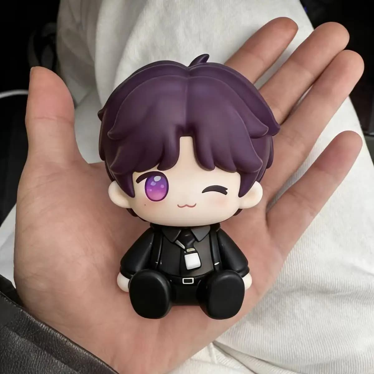 Love and Deepspace Xavier Cosplay Anime Q Versione Figurina Garage Kit Modello Cartone Animato Carino Ornamento da Scrivania Regalo di Halloween