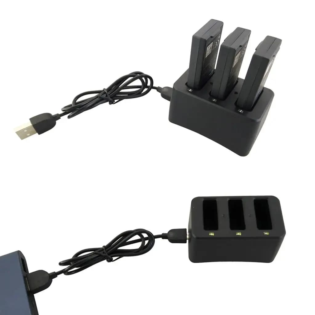Caricabatterie per batterie Lipo 4s, portatile, leggero, con guscio in plastica, ricarica rapida, compatibile con drone TELLO