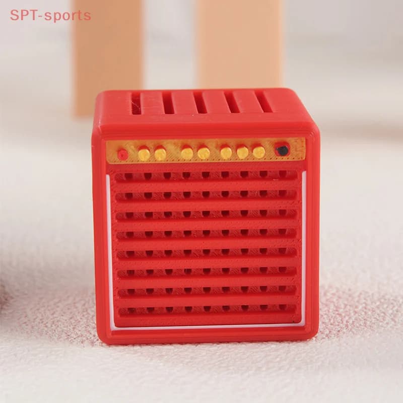 Plettro per chitarra con design dell'altoparlante dell'amplificatore con 5 plettri, display per plettro per chitarra stampato in 3D