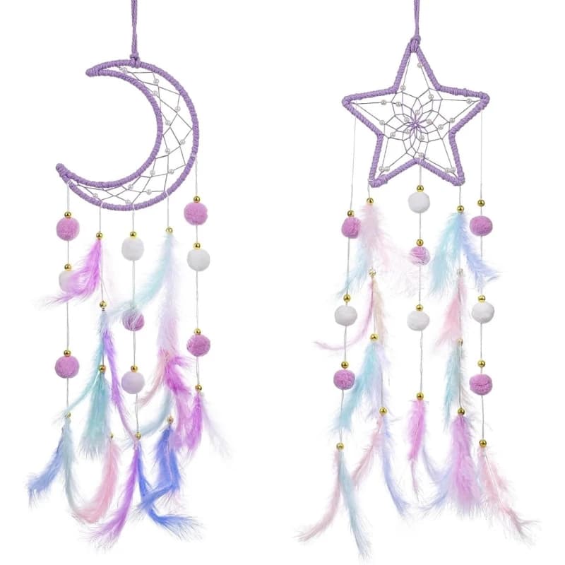 Dream Catcher Wall Art Moderns Wall Hanging with Beads,Bohemians Dreamcatchers