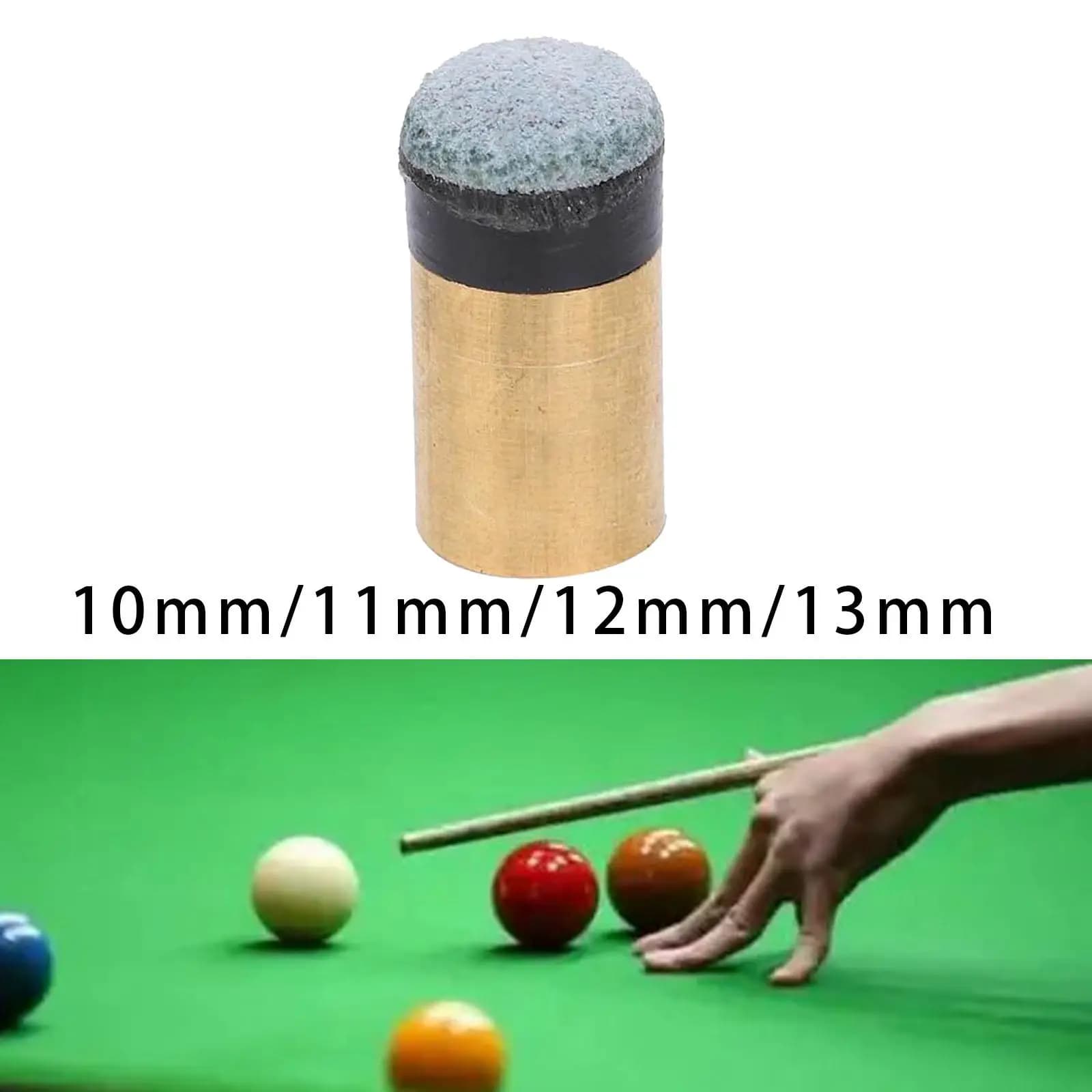 Punte per stecche da biliardo Punte e puntali per stecche da biliardo da 10 mm Facile da installare Staccare punte per stecche da biliardo per gli amanti del biliardo