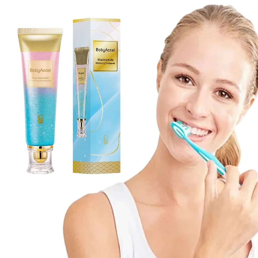 100G Niacinamide whitening toothpaste with natural delicate care Niacinamide toothpaste Protect tooth enamel for sensitive teeth